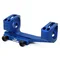Кріплення-моноблок Warne X-Skeleton Mount. d - 30 мм. Ultra High. Weaver/Picatinny. Blue