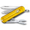 Ніж Victorinox Classic SD Ukraine 58мм/7функ/жовт.прозор-син.прозор