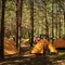 Намет надлегкий двомісний з футпринтом Naturehike Star-River 2 Updated NH17T012-T, 210T, помаранчевий