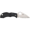 Ніж Spyderco Manbug Lightweight Leaf серрейтор black (MBKLFS)