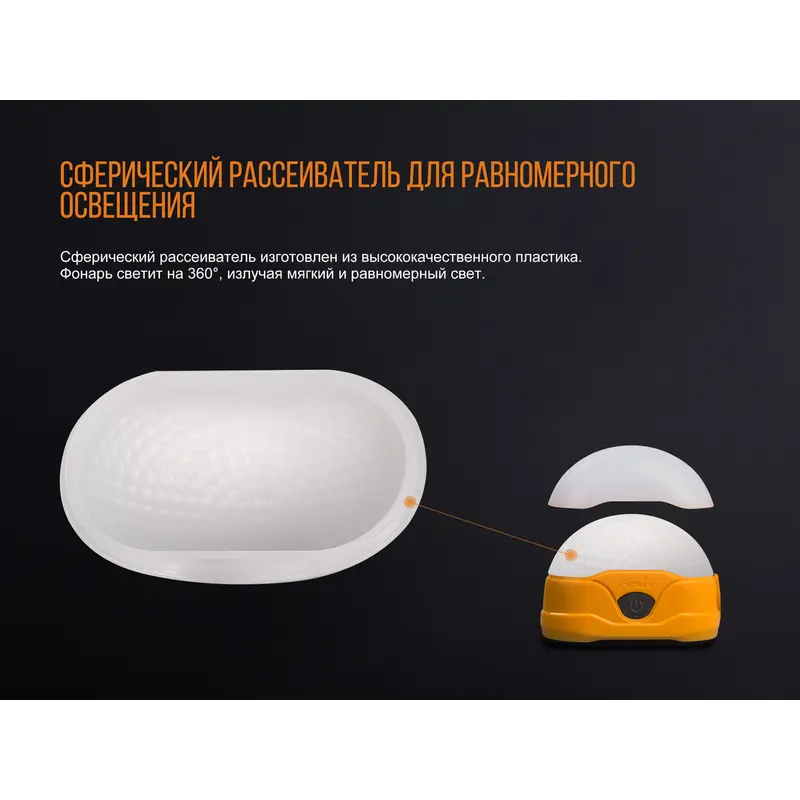 Ліхтар кемпінговий Fenix CL20Rbl голубий Ліхтар кемпінговий Fenix CL20Rbl голубий