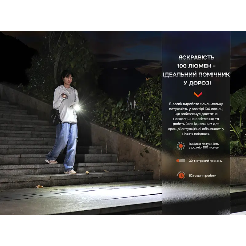 Ліхтар ручний Fenix E-SPARK Ліхтар ручний Fenix E-SPARK