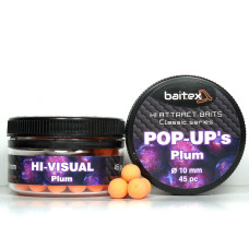 Бойли Baitex Pop-Ups Plum 10 мм (45 шт)