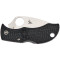 Ніж Spyderco Manbug Lightweight Leaf серрейтор black (MBKLFS)