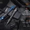 Fenix T6 тактична ручка з ліхтариком синя