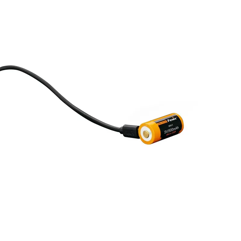 Акумулятор 16340 Fenix (700 mAh) micro usb зарядка Акумулятор 16340 Fenix (700 mAh) micro usb зарядка