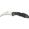 Ніж Spyderco Tasman Salt 2, серрейтор black (C106SBK2)