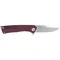 Ніж Acta Non Verba Z100 Mk.II (stonewash, liner lock, plain), червоний