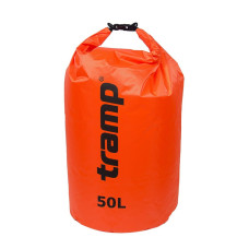 Гермомешок PVC Diamond Rip-Stop 50л Tramp TRA-208-orange