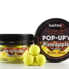 Бойли Baitex Pop-Ups Pineapple 15мм (20шт)