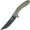 Нож CJRB Gobi Black Blade, AR-RPM9 Steel, ц:green