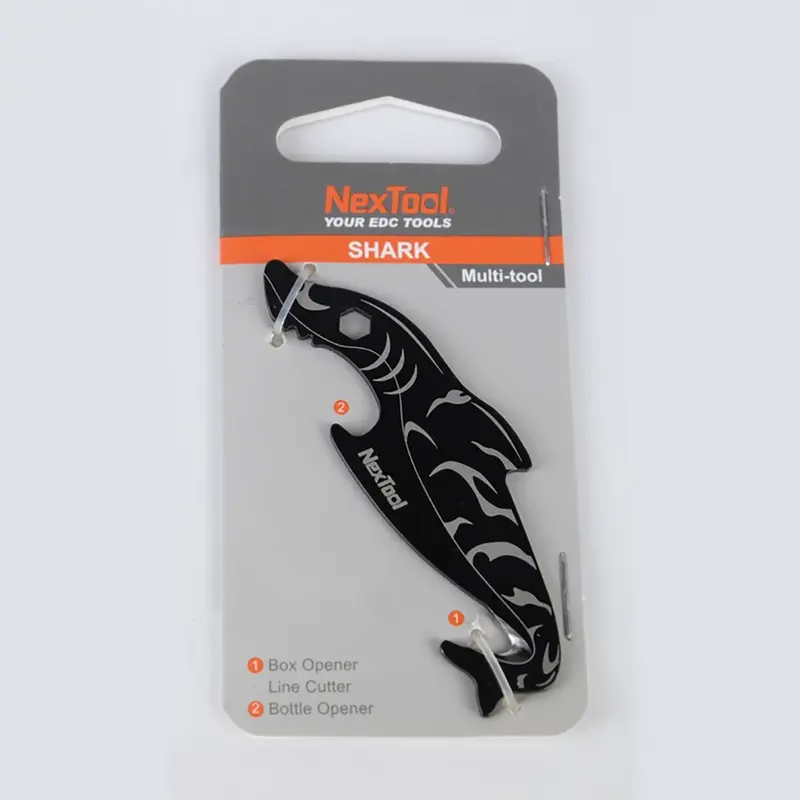Міні-Мультитул NexTool EDC box cutter Shark KT5521Blue Міні-Мультитул NexTool EDC box cutter Shark KT5521Blue