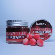 Бойли Baitex Pop-Ups Strawberry & Bergamot 12мм (30шт)