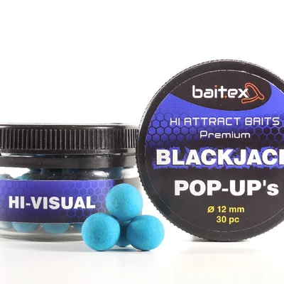 Бойли Baitex Pop-Ups Premium BlackJack 12мм (30шт)