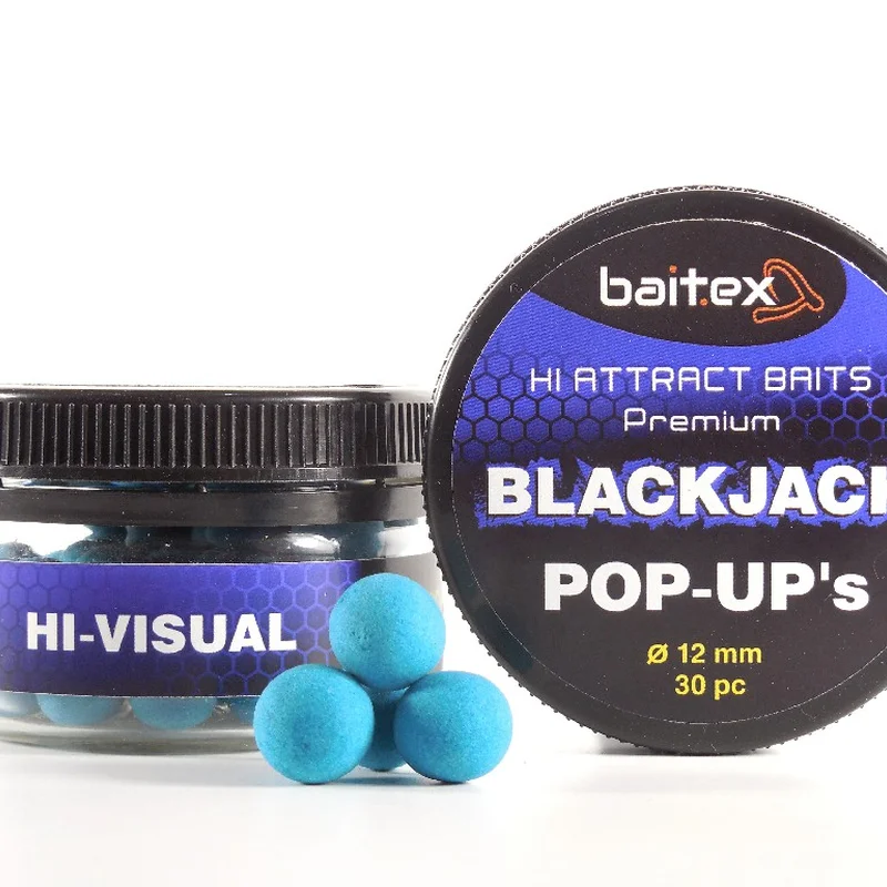 Бойли Baitex Pop-Ups Premium BlackJack 12мм (30шт)