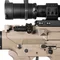 Цілик складаний Magpul MBUS Pro Offset - чорний