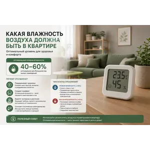 Какая влажность воздуха должна быть в квартире