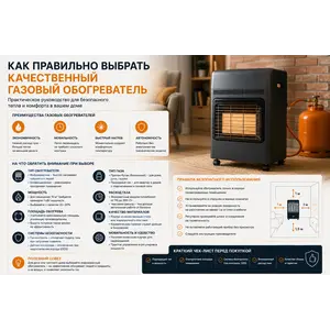 Как правильно выбрать качественный газовый обогреватель?