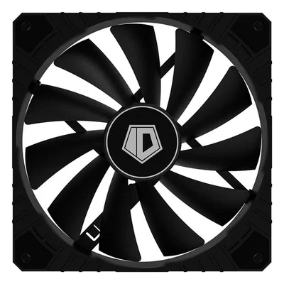 Вентилятор ID-Cooling WF-14025-XT, 140x140x25мм, 4-pin PWM, чорний