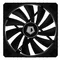 Вентилятор ID-Cooling WF-14025-XT, 140x140x25мм, 4-pin PWM, чорний