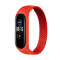 Ремінець BeCover Elastic Nylon Style для Xiaomi Mi Smart Band 5/Mi Smart Band 6 Size L Red (706166)