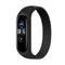 Ремінець BeCover Elastic Nylon Style для Xiaomi Mi Smart Band 5/Mi Smart Band 6 Size M Black (706156)