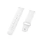Силіконовий ремінець BeCover для Samsung Galaxy (20mm)/Watch 5/ Watch 4 40/44mm/Watch 4 Classic 42mm/Watch Active/Active 2 40/44mm/Watch 3 41mm/Gear S2/Classic/Gear Sport White (706177)
