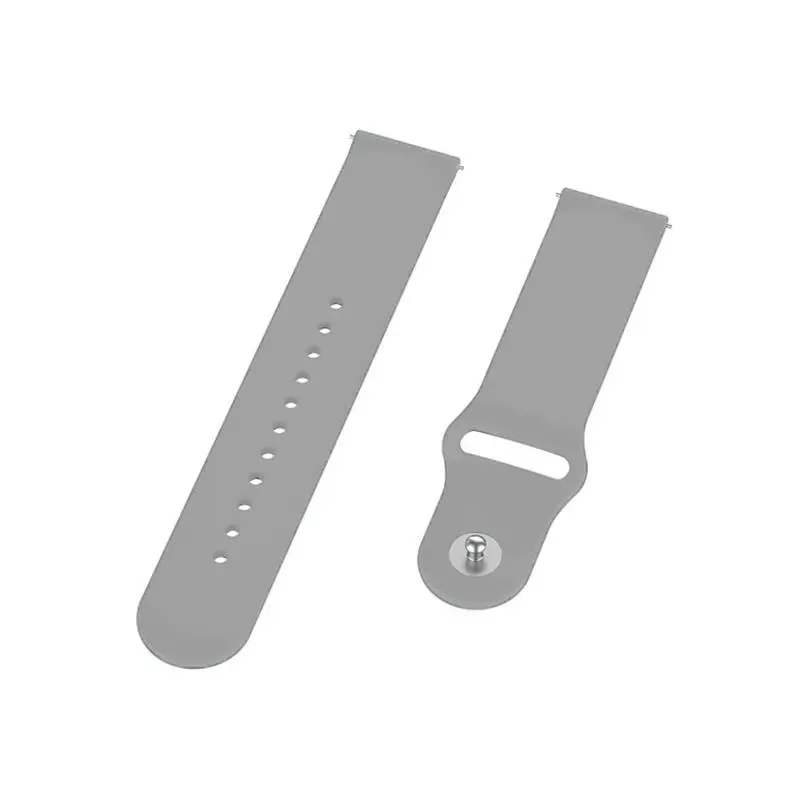 Силіконовий ремінець BeCover для Xiaomi iMi KW66/Mi Watch Color/Haylou LS01/Watch S1 Active Gray (706360) Силіконовий ремінець BeCover для Xiaomi iMi KW66/Mi Watch Color/Haylou LS01/Watch S1 Active Gray (706360)