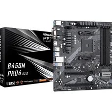 Материнська плата ASRock B450M Pro4 R2.0 Socket AM4