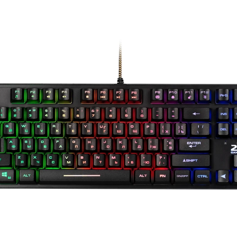 Клавіатура 2E Gaming KG355 LED Ukr Black (2E-KG355UBK)