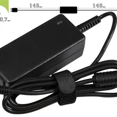 Блок живлення 1StCharger для ноутбука Samsung 12V 40W 3.33A 2.5х0.7мм + каб.живл. (AC1STSA40WB)
