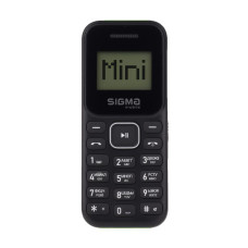 Мобiльний телефон Sigma mobile X-style 14 Mini Dual Sim BlackBlack/Green