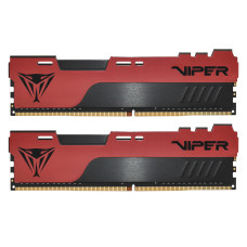 Модуль пам`яті DDR4 2x8GB/2666 Patriot Viper Elite II Red (PVE2416G266C6K)