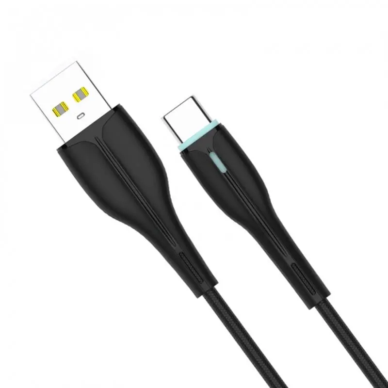 Кабель SkyDolphin S48T USB - USB Type-C (M/M), 1 м, Black (USB-000424) Кабель SkyDolphin S48T USB - USB Type-C (M/M), 1 м, Black (USB-000424)