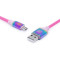 Кабель REAL-EL Premium USB - micro USB (M/M), 1 м, Rainbow (EL123500052)