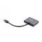 Адаптер-перехідник Maxxter USB - HDMI+VGA (M/F), Grey (V-AM-HDMI-VGA)