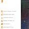 Клавіатура Frime Moonfox Rainbow (FLK18220)