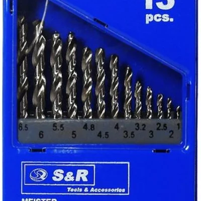 Набір свердл по металу S&R Meister (108809130) 13шт