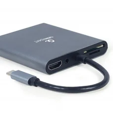 Док-станція Type-C Cablexpert (A-CM-COMBO6-01)