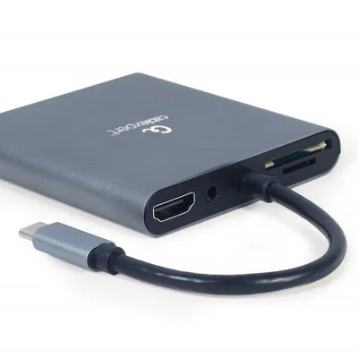 Док-станція Type-C Cablexpert (A-CM-COMBO6-01)