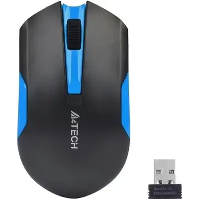 Миша бездротова A4Tech G3-200N Black/Blue USB V-Track