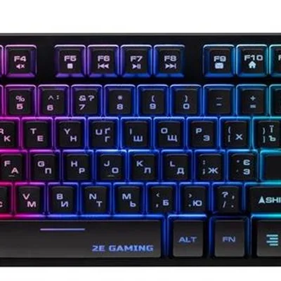Клавіатура 2E Gaming KG290 LED Ukr Black (2E-KG290UB)