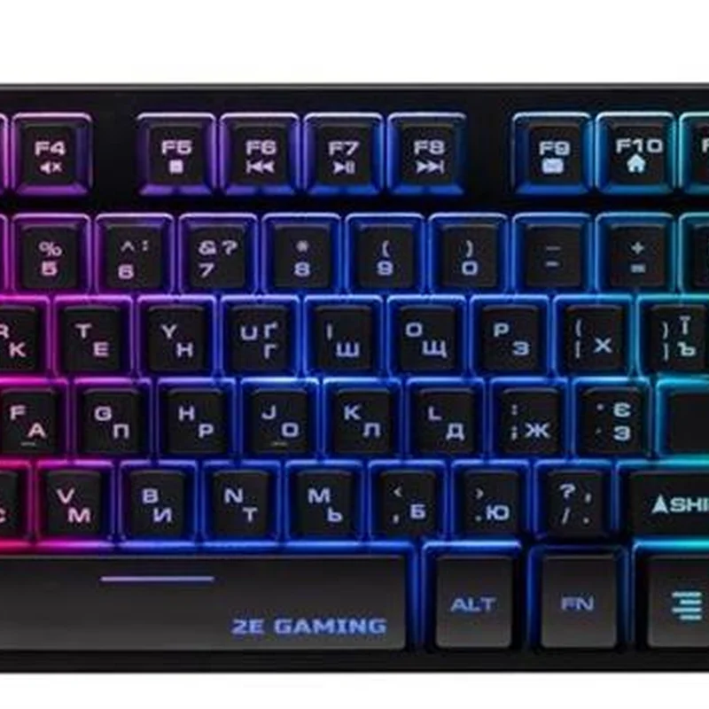 Клавіатура 2E Gaming KG290 LED Ukr Black (2E-KG290UB)