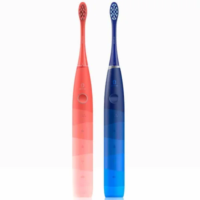 Зубна електрощітка Oclean Find Duo Set Red and Blue (2 шт) (6970810552140)