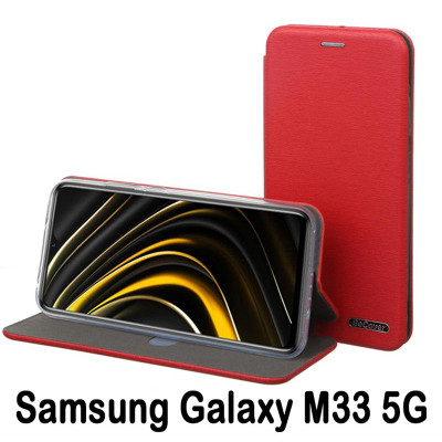 Чохол-книжка BeCover Exclusive для Samsung Galaxy M33 5G SM-M336 Burgundy Red (707943)