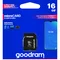 Карта пам`яті MicroSDHC 16GB UHS-I Class 10 GOODRAM + SD-adapter (M1AA-0160R12)
