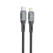 Кабель Intaleo CBGPD30WTL1 USB Type-C - Lightning (M/M), 1.2 м, Grey (1283126518089)