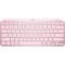 Клавіатура бездротова Logitech MX Keys Mini Wireless Illuminated UA Rose (920-010500)