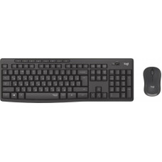 Комплект (клавiатура, миша) бездротовий Logitech MK295 Combo Black USB (920-009800)