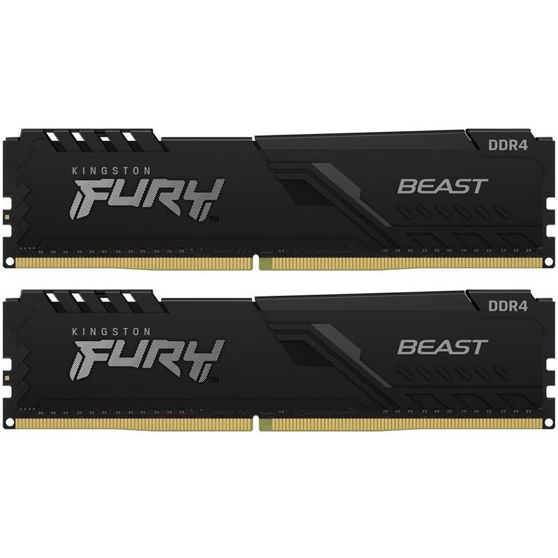 Модуль пам`ятi DDR4 2x16GB/3600 Kingston Fury Beast Black (KF436C18BBK2/32)